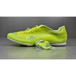 Adidas Adizero MD Distance Track Spikes Mens 11.5‎ Solar Yellow FW2240 NWOB